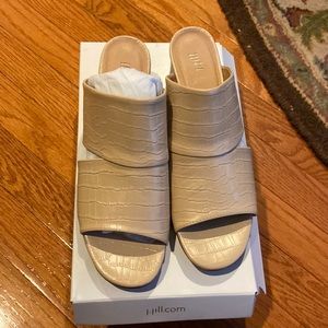 J Jill New in Box Marilynn Block Heel Mule
